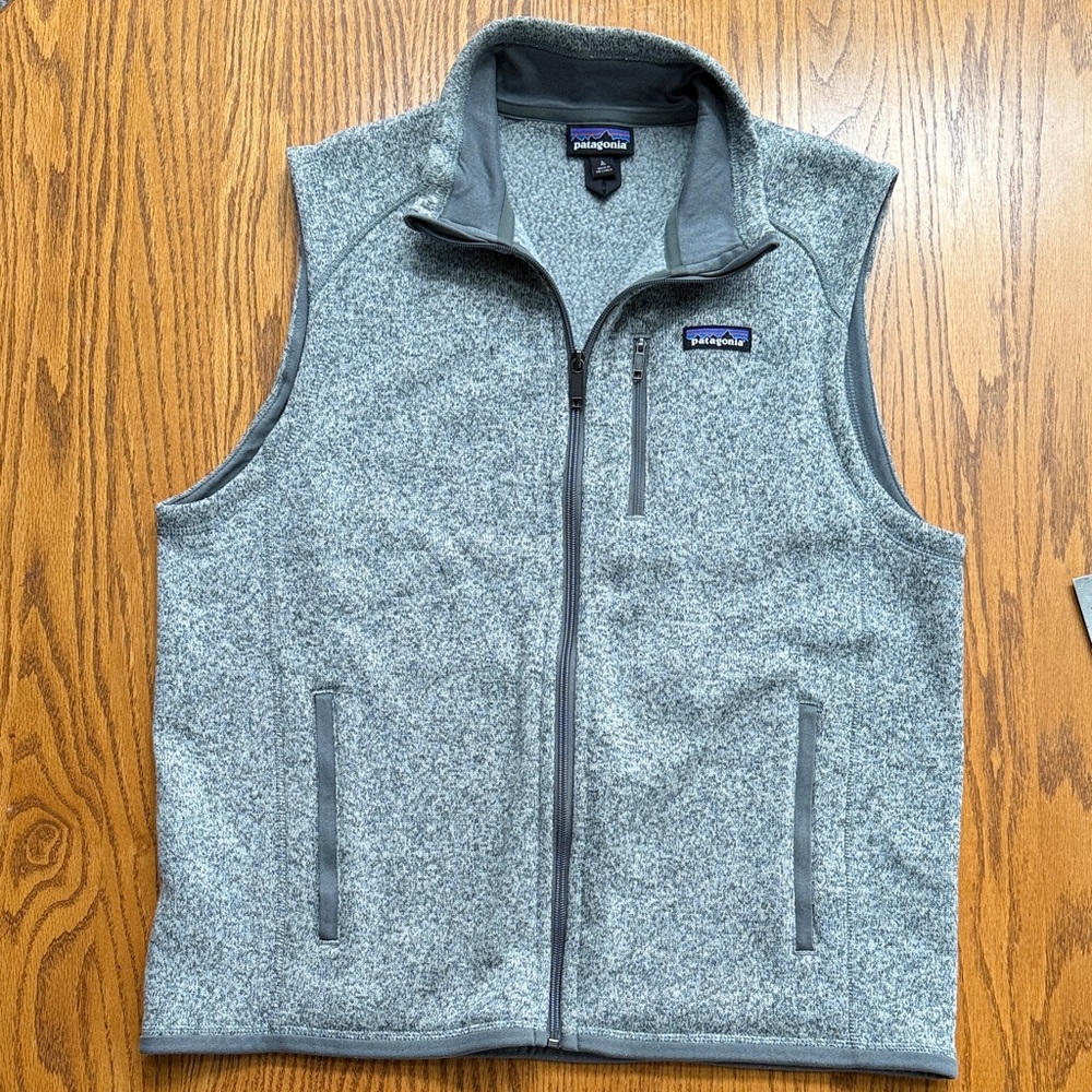 PATAGONIA better sweater gray  vest